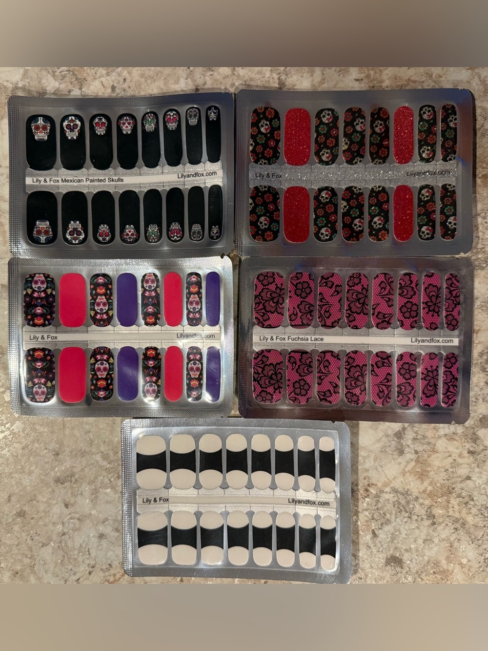 Lily & Fox Assorted Nail Wraps